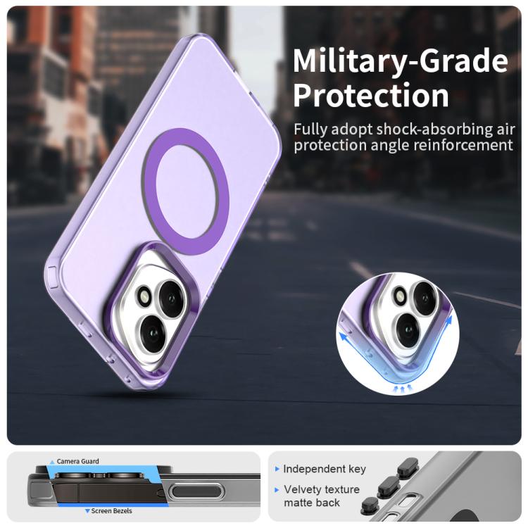 For Honor 400 Global 156.5mm Candy Magsafe PC Hybrid TPU Phone Case