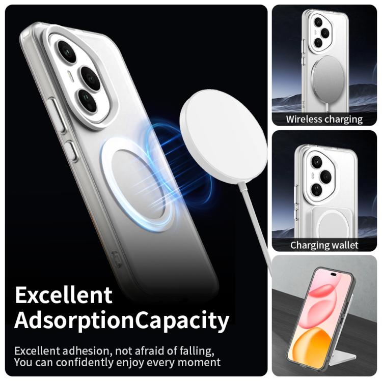 For Honor 400 Pro Global 160.8mm Candy Magsafe PC Hybrid TPU Phone Case