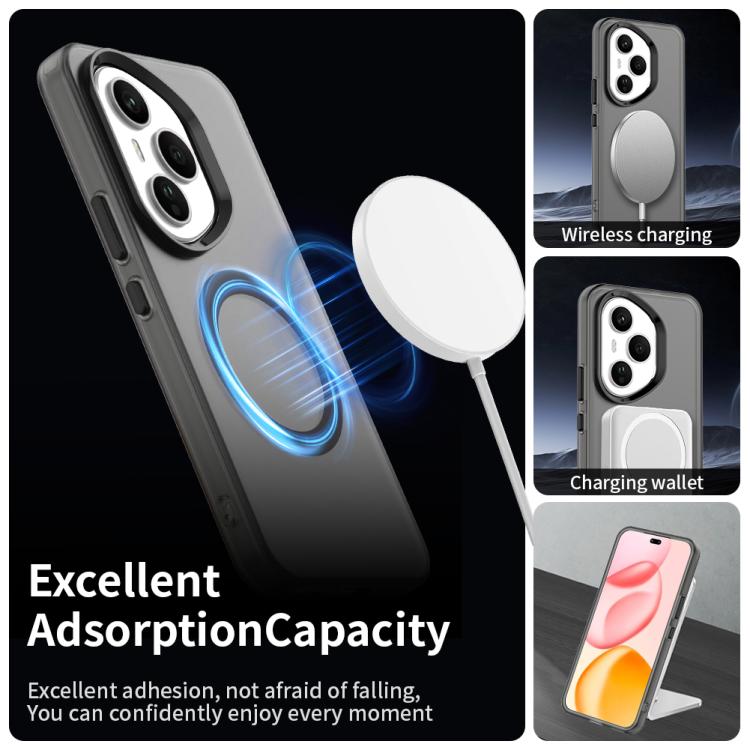 For Honor 400 Pro Global 160.8mm Candy Magsafe PC Hybrid TPU Phone Case