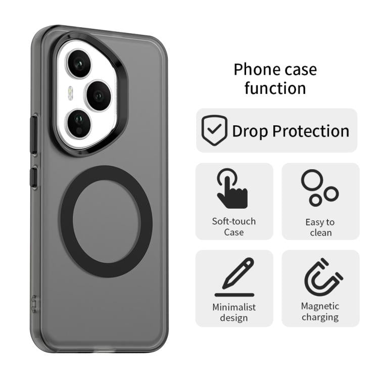 For Honor 400 Pro Global 160.8mm Candy Magsafe PC Hybrid TPU Phone Case