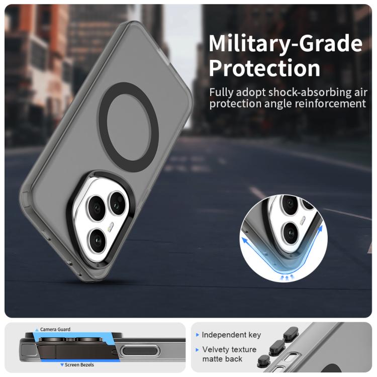 For Honor 400 Pro Global 160.8mm Candy Magsafe PC Hybrid TPU Phone Case