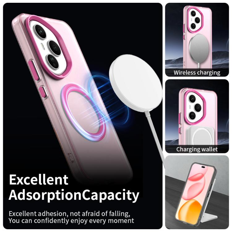 For Honor 400 Pro Global 160.8mm Candy Magsafe PC Hybrid TPU Phone Case