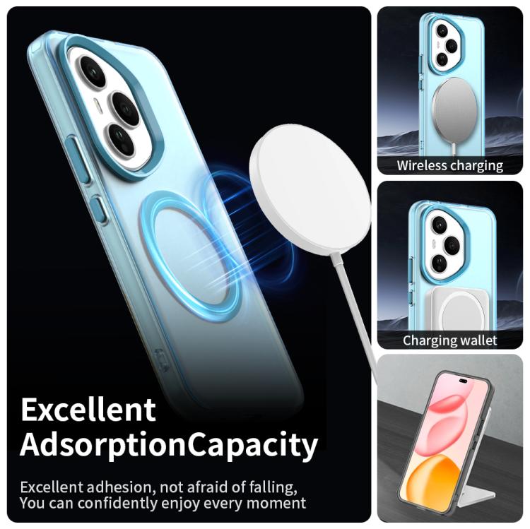 For Honor 400 Pro Global 160.8mm Candy Magsafe PC Hybrid TPU Phone Case
