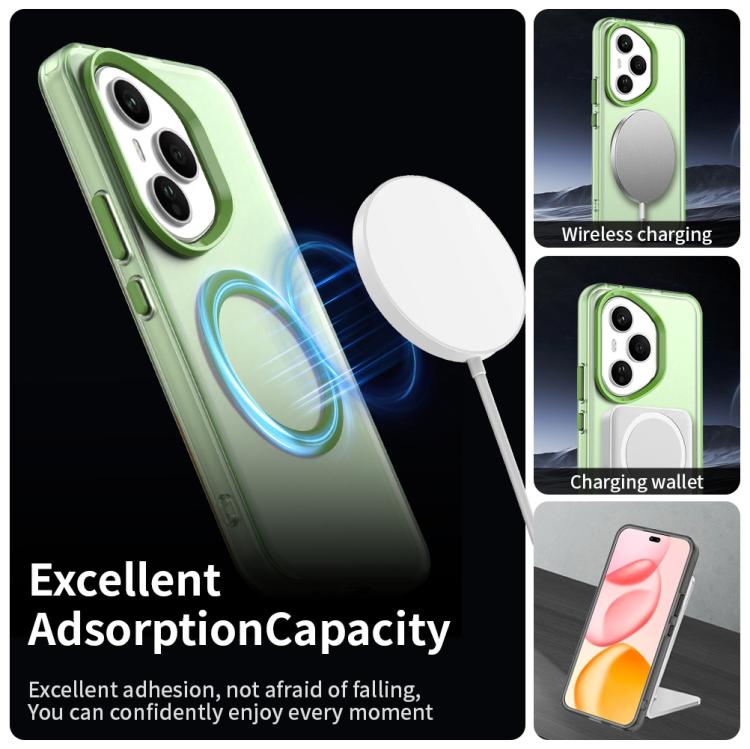 For Honor 400 Pro Global 160.8mm Candy Magsafe PC Hybrid TPU Phone Case