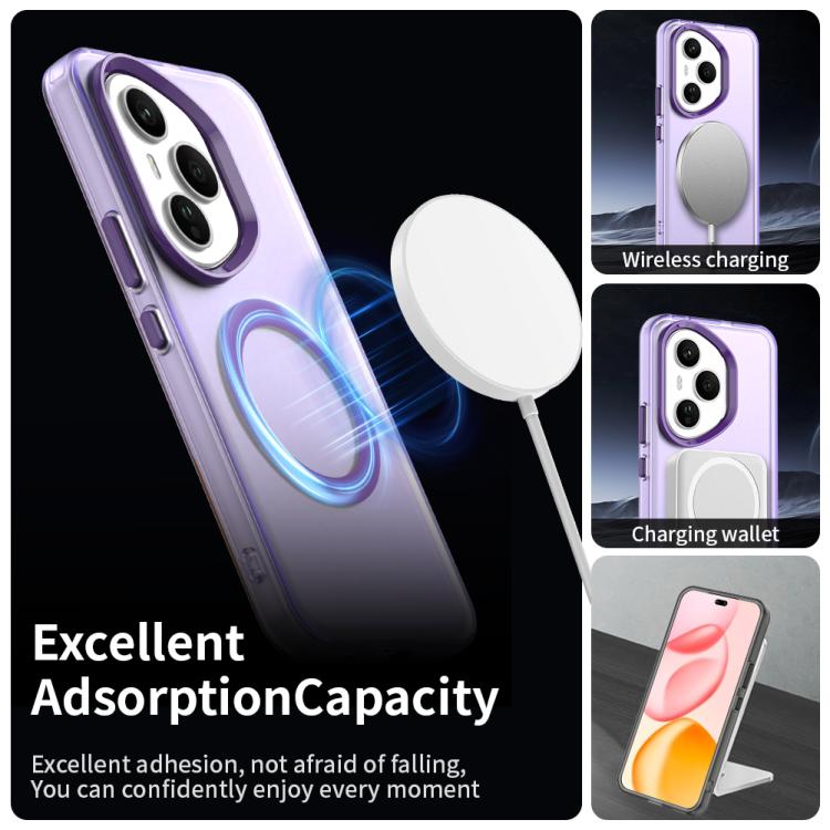 For Honor 400 Pro Global 160.8mm Candy Magsafe PC Hybrid TPU Phone Case