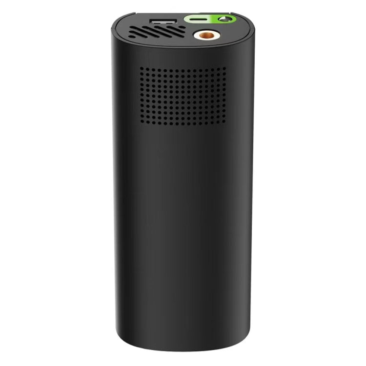 T8 Car Digital Display Portable Smart Electric Wireless Air Pump - Black