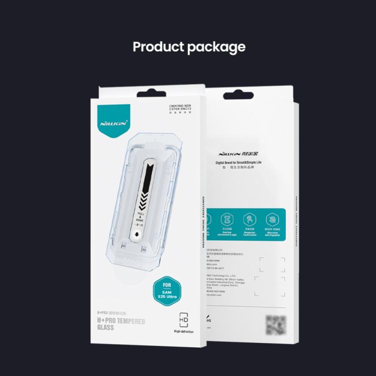 For Samsung Galaxy S25 Ultra 5G NILLKIN H+Pro 0.2mm 9H Explosion-proof Tempered Glass Film