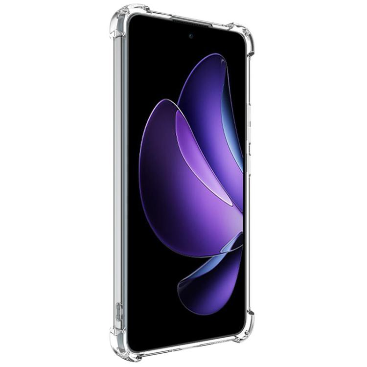 For OPPO Reno13 F 4G / Reno13 F 5G IMAK UX-4 Series Four-corner Shockproof Phone Case - Transparent