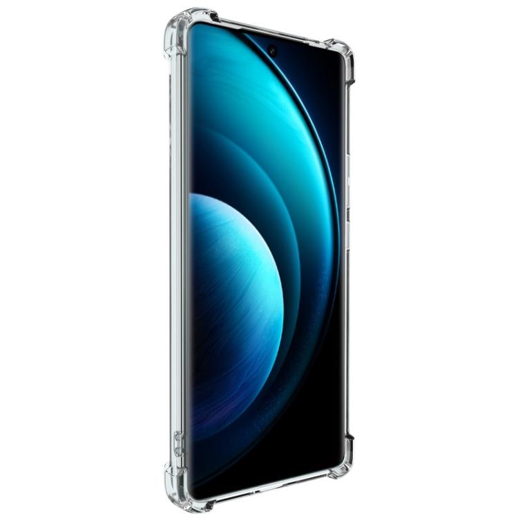 For vivo X100 IMAK UX-4 Series Four-corner Shockproof Phone Case - Transparent