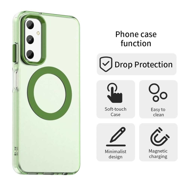 For Samsung Galaxy M14 4G Candy Magsafe PC Hybrid TPU Phone Case