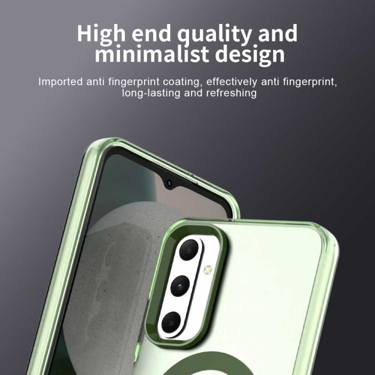 For Samsung Galaxy M14 4G Candy Magsafe PC Hybrid TPU Phone Case
