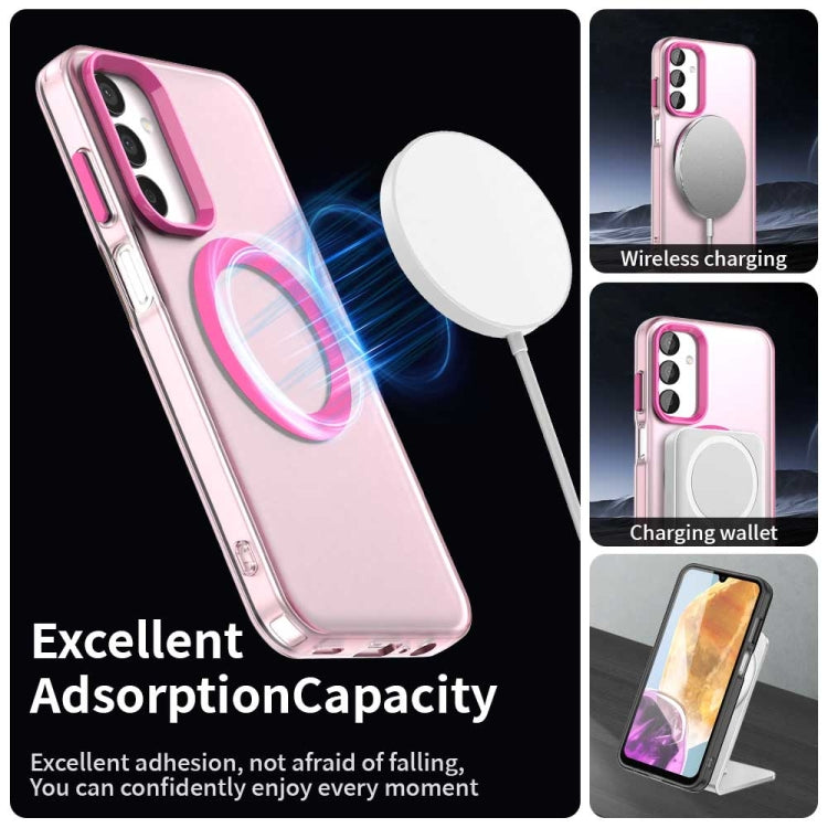 For Samsung Galaxy M15 5G Candy Magsafe PC Hybrid TPU Phone Case