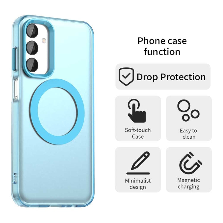 For Samsung Galaxy M15 5G Candy Magsafe PC Hybrid TPU Phone Case