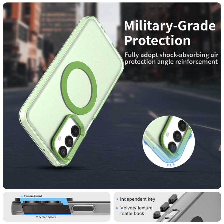 For Samsung Galaxy M15 5G Candy Magsafe PC Hybrid TPU Phone Case