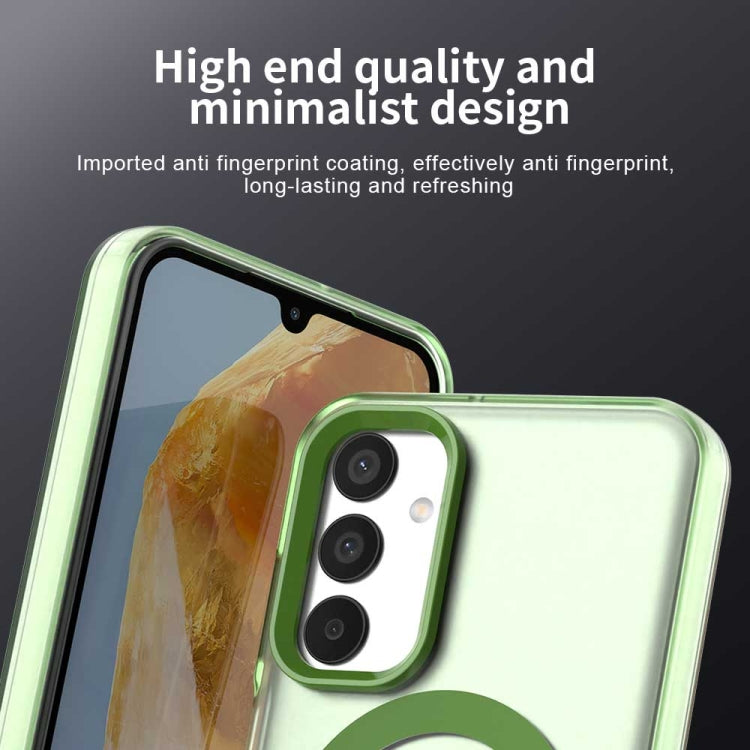 For Samsung Galaxy M15 5G Candy Magsafe PC Hybrid TPU Phone Case