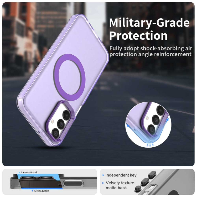 For Samsung Galaxy M15 5G Candy Magsafe PC Hybrid TPU Phone Case