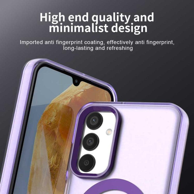 For Samsung Galaxy M15 5G Candy Magsafe PC Hybrid TPU Phone Case