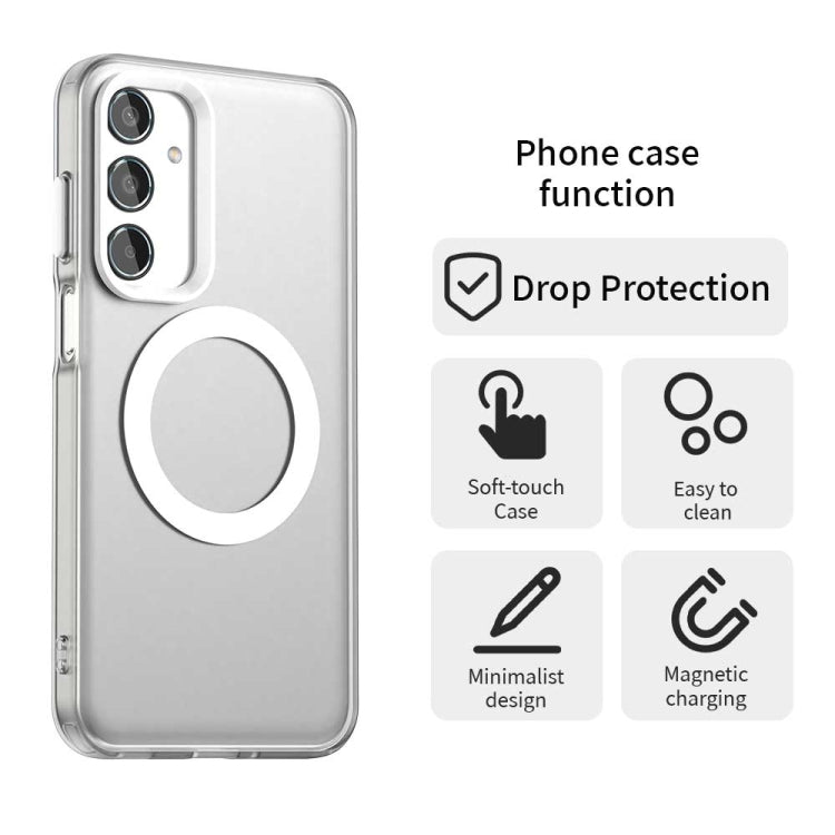 For Samsung Galaxy M35 5G Candy Magsafe PC Hybrid TPU Phone Case