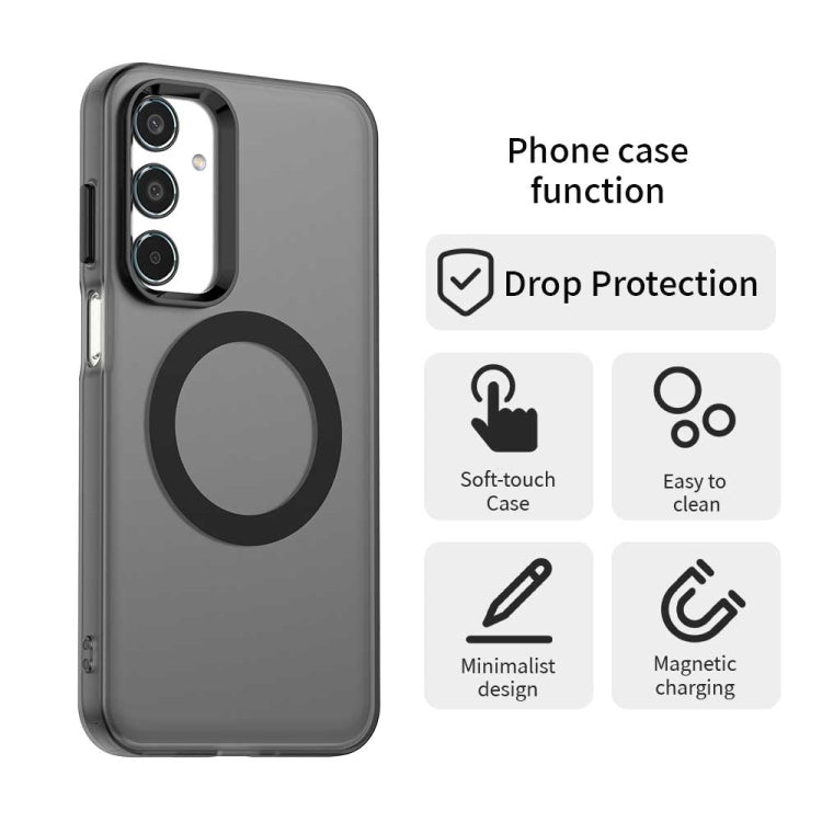 For Samsung Galaxy M35 5G Candy Magsafe PC Hybrid TPU Phone Case