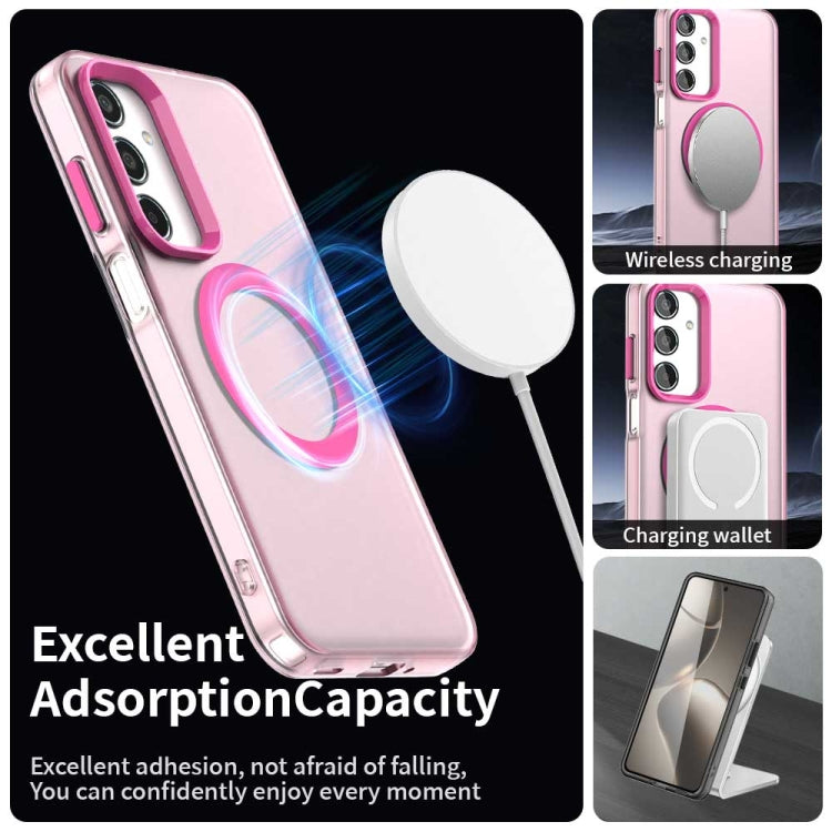 For Samsung Galaxy M35 5G Candy Magsafe PC Hybrid TPU Phone Case