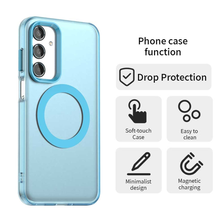 For Samsung Galaxy M35 5G Candy Magsafe PC Hybrid TPU Phone Case
