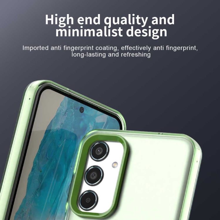 For Samsung Galaxy M35 5G Candy Magsafe PC Hybrid TPU Phone Case