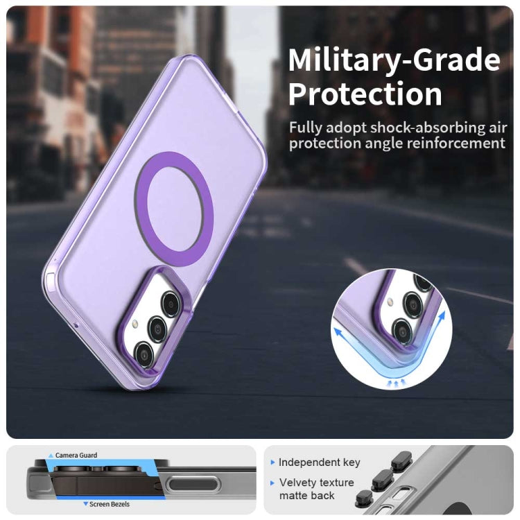 For Samsung Galaxy M35 5G Candy Magsafe PC Hybrid TPU Phone Case