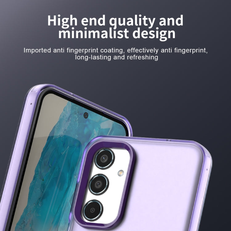 For Samsung Galaxy M35 5G Candy Magsafe PC Hybrid TPU Phone Case