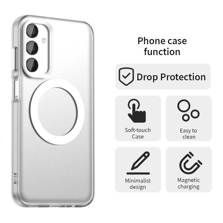 For Samsung Galaxy M55 5G Candy Magsafe PC Hybrid TPU Phone Case