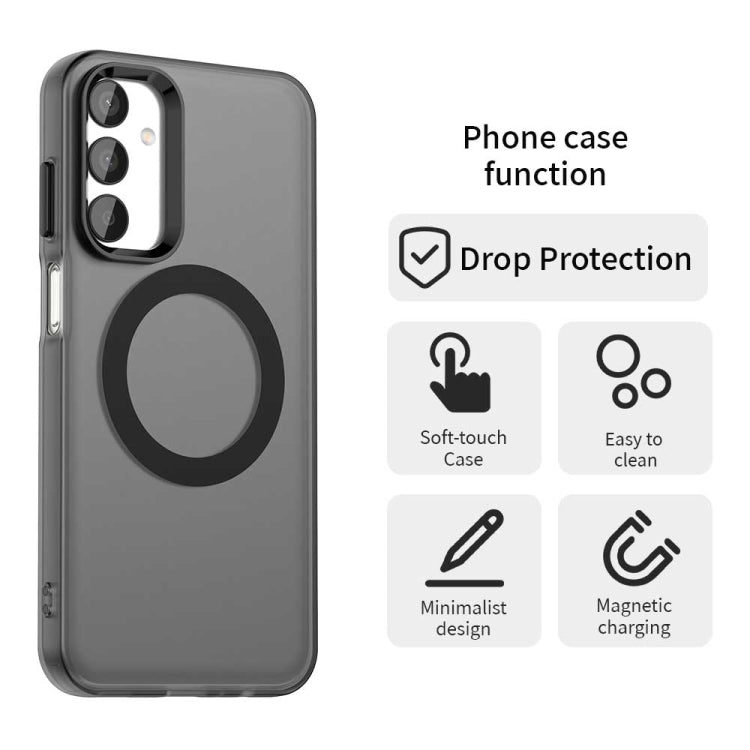 For Samsung Galaxy M55 5G Candy Magsafe PC Hybrid TPU Phone Case