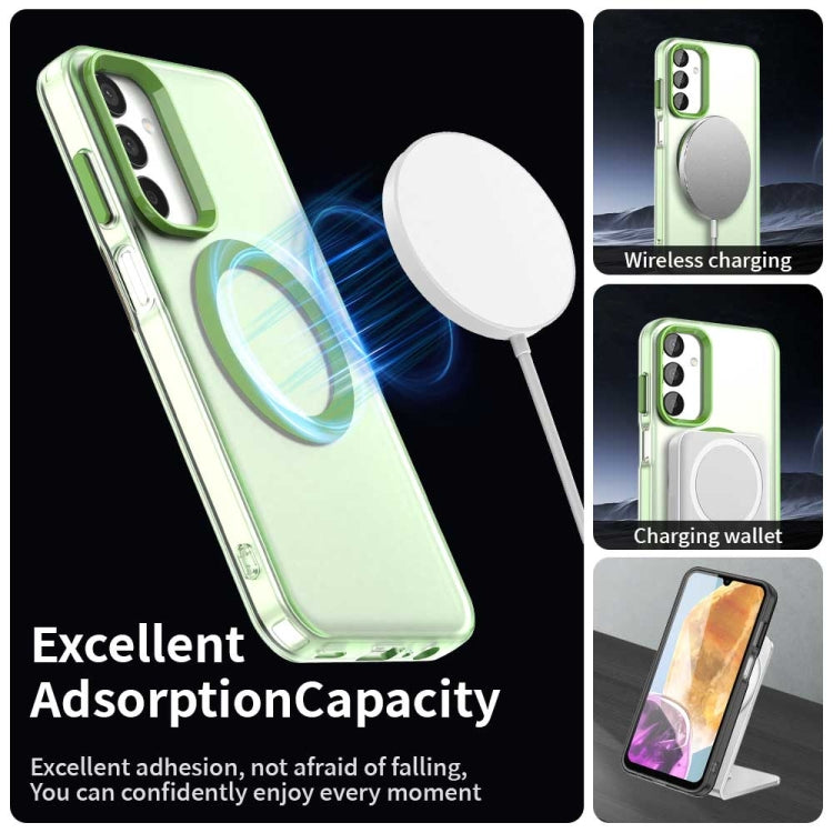 For Samsung Galaxy M55 5G Candy Magsafe PC Hybrid TPU Phone Case