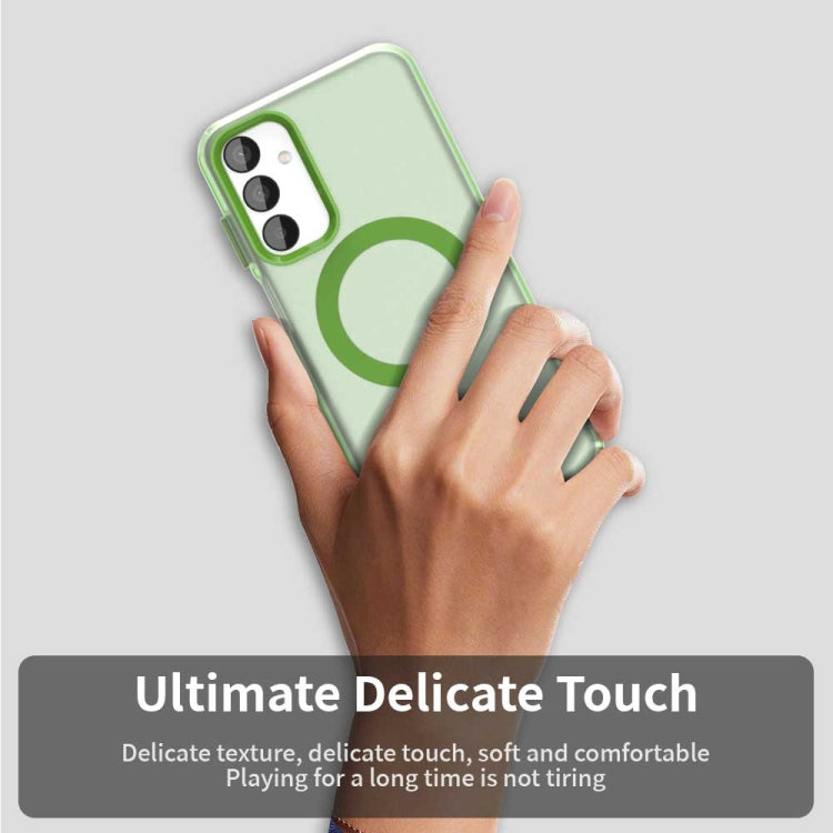 For Samsung Galaxy M55 5G Candy Magsafe PC Hybrid TPU Phone Case