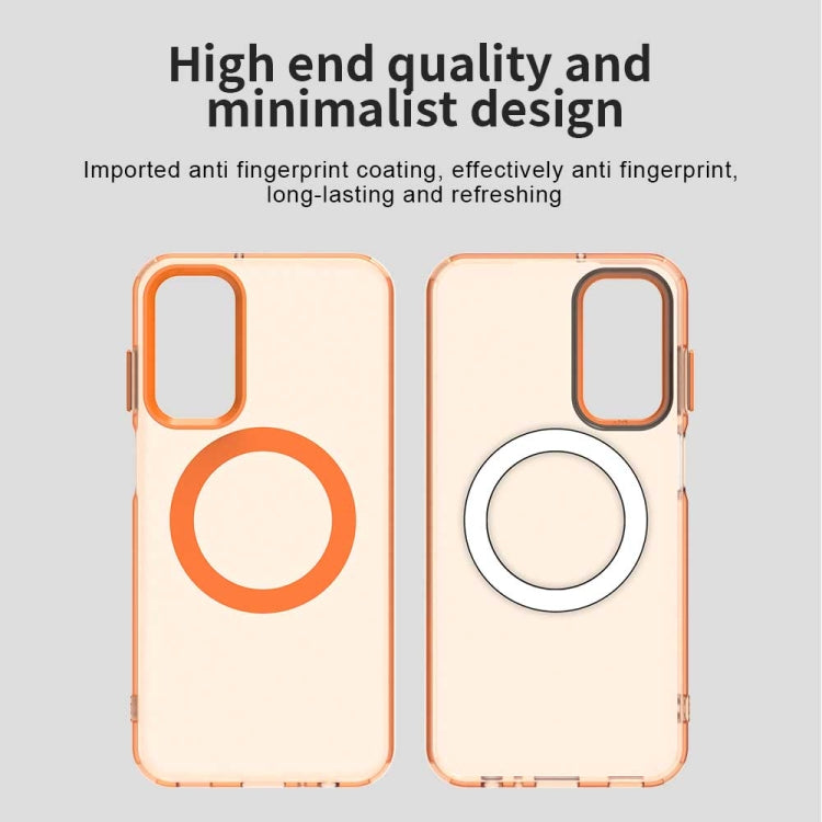 For Samsung Galaxy M55s 5G Candy Magsafe PC Hybrid TPU Phone Case