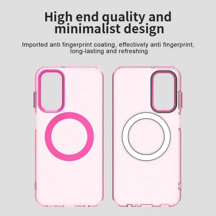 For Samsung Galaxy M55s 5G Candy Magsafe PC Hybrid TPU Phone Case