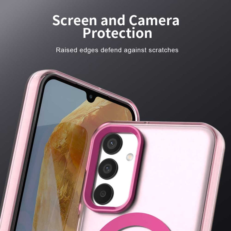 For Samsung Galaxy M55s 5G Candy Magsafe PC Hybrid TPU Phone Case