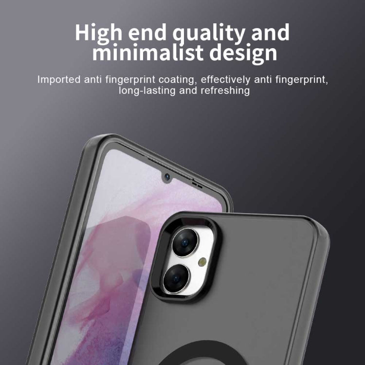 For Samsung Galaxy M05 Candy Magsafe PC Hybrid TPU Phone Case