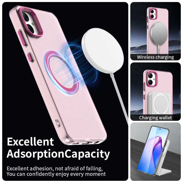 For Samsung Galaxy M05 Candy Magsafe PC Hybrid TPU Phone Case
