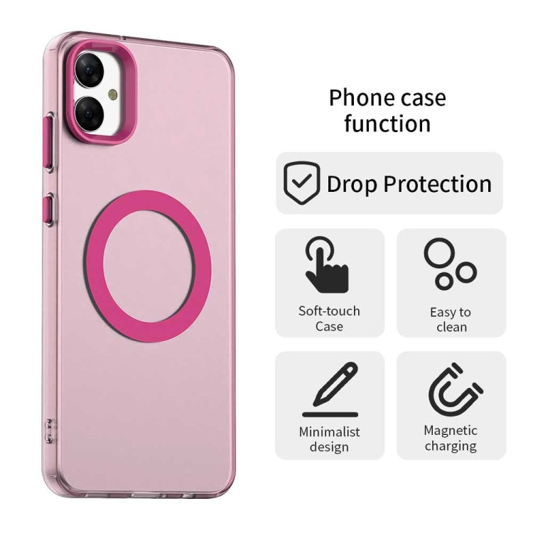 For Samsung Galaxy M05 Candy Magsafe PC Hybrid TPU Phone Case