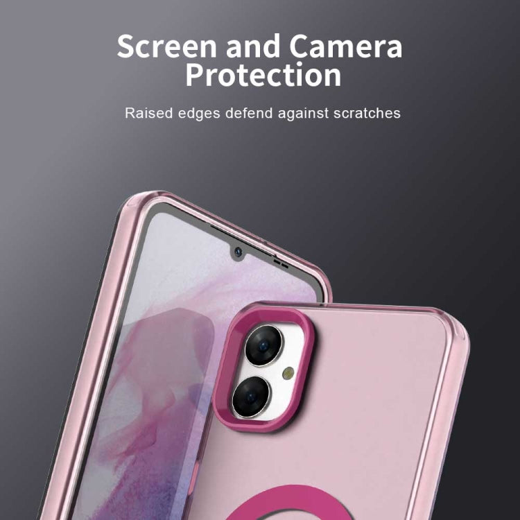 For Samsung Galaxy M05 Candy Magsafe PC Hybrid TPU Phone Case