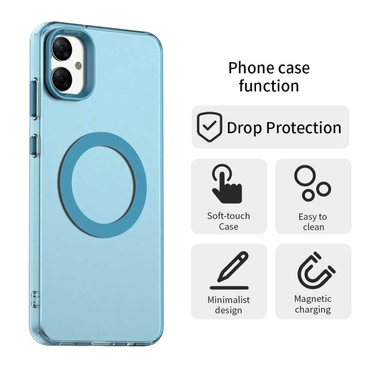 For Samsung Galaxy M05 Candy Magsafe PC Hybrid TPU Phone Case
