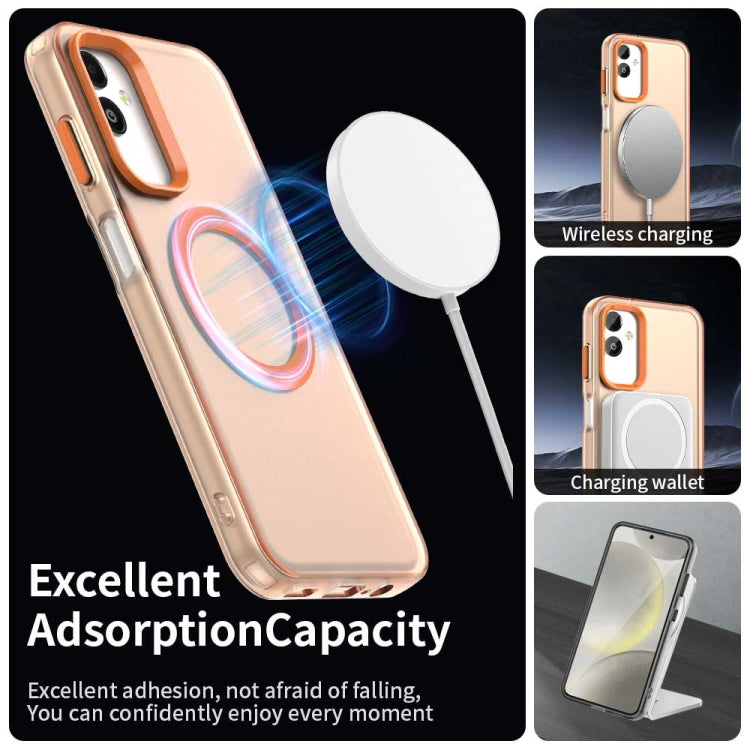 For Samsung Galaxy F14 5G Candy Magsafe PC Hybrid TPU Phone Case