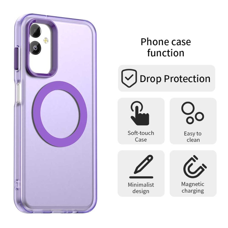 For Samsung Galaxy F14 5G Candy Magsafe PC Hybrid TPU Phone Case