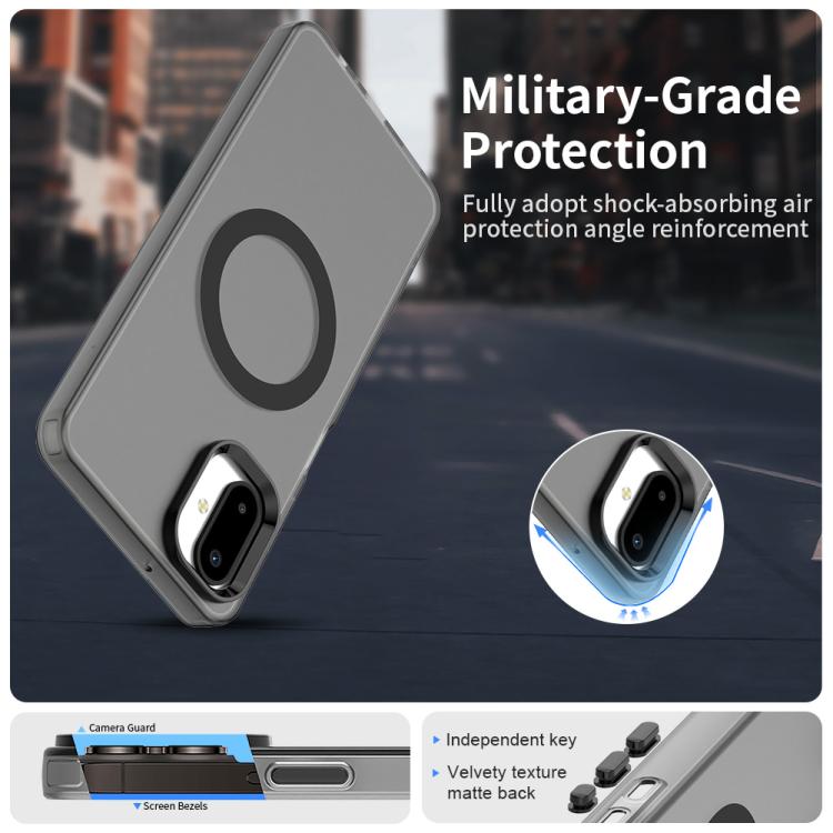 For Samsung Galaxy F06 5G / M06 5G Candy Magsafe PC Hybrid TPU Phone Case