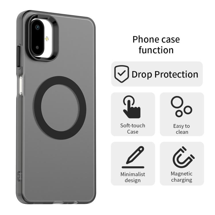 For Samsung Galaxy F06 5G / M06 5G Candy Magsafe PC Hybrid TPU Phone Case