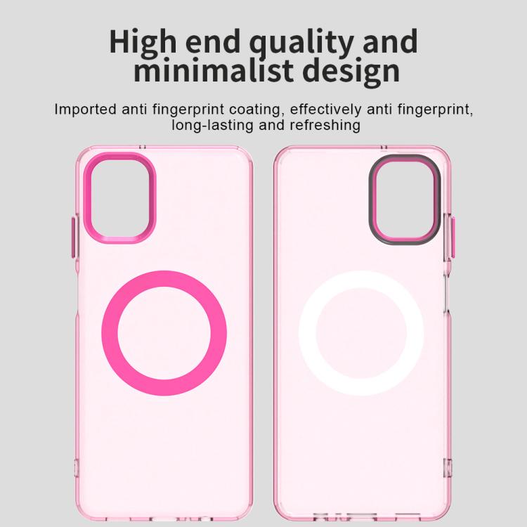 For Samsung Galaxy F06 5G / M06 5G Candy Magsafe PC Hybrid TPU Phone Case