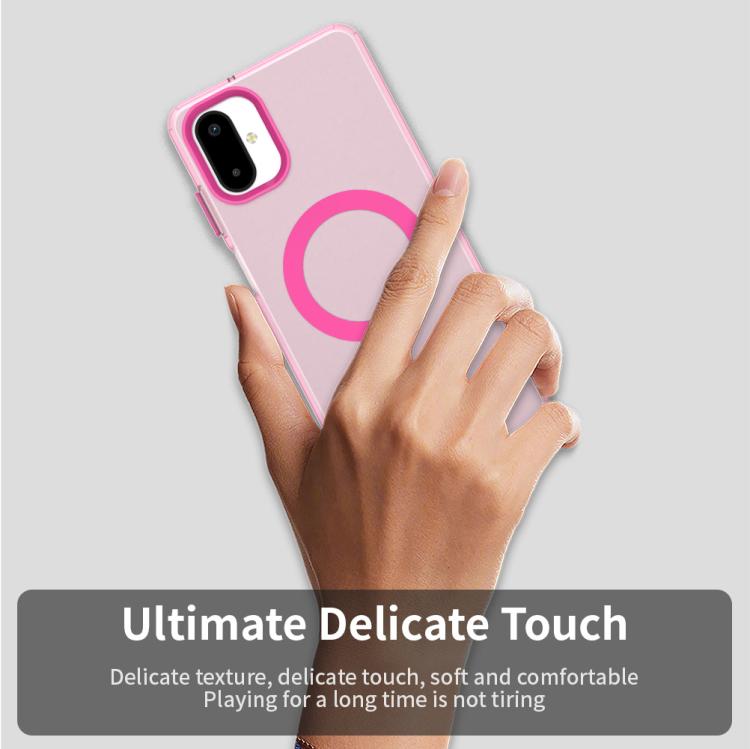 For Samsung Galaxy F06 5G / M06 5G Candy Magsafe PC Hybrid TPU Phone Case