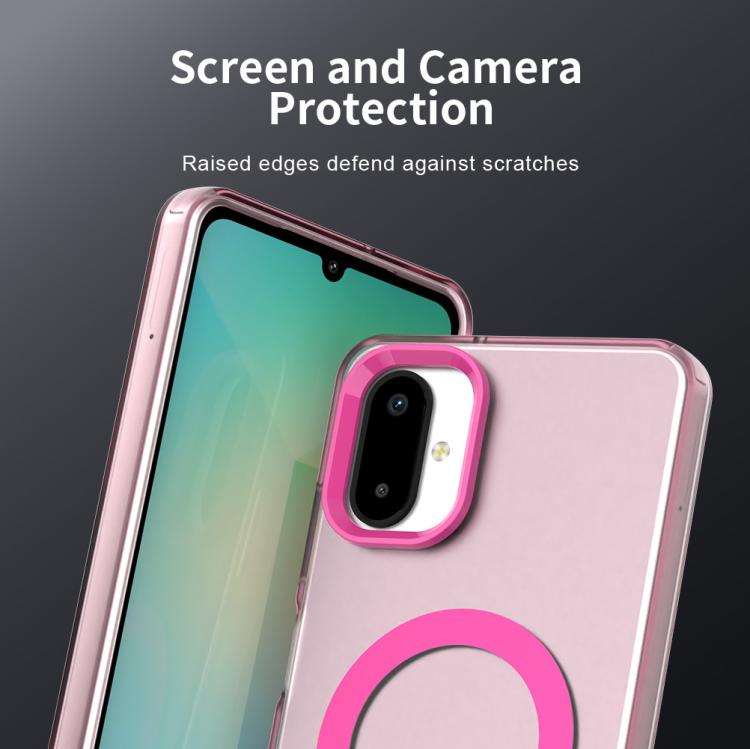 For Samsung Galaxy F06 5G / M06 5G Candy Magsafe PC Hybrid TPU Phone Case