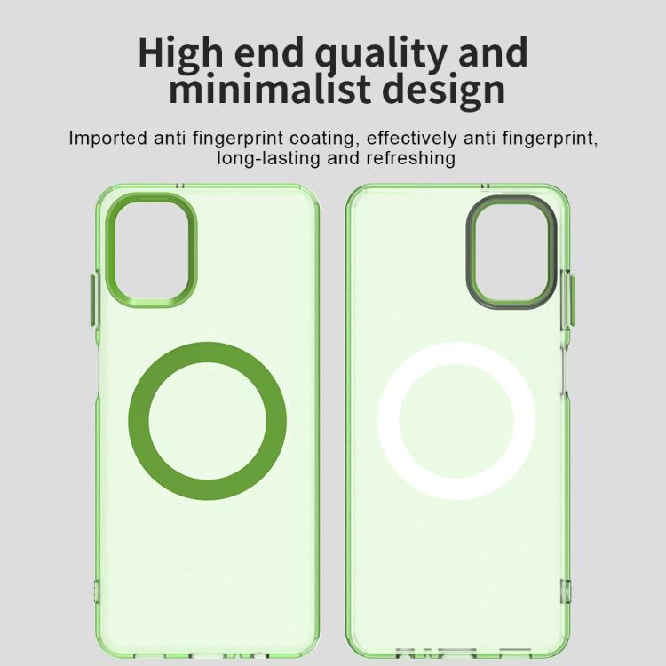 For Samsung Galaxy F06 5G / M06 5G Candy Magsafe PC Hybrid TPU Phone Case