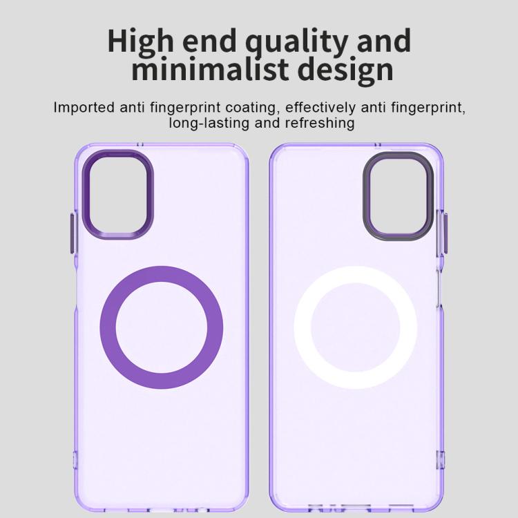 For Samsung Galaxy F06 5G / M06 5G Candy Magsafe PC Hybrid TPU Phone Case