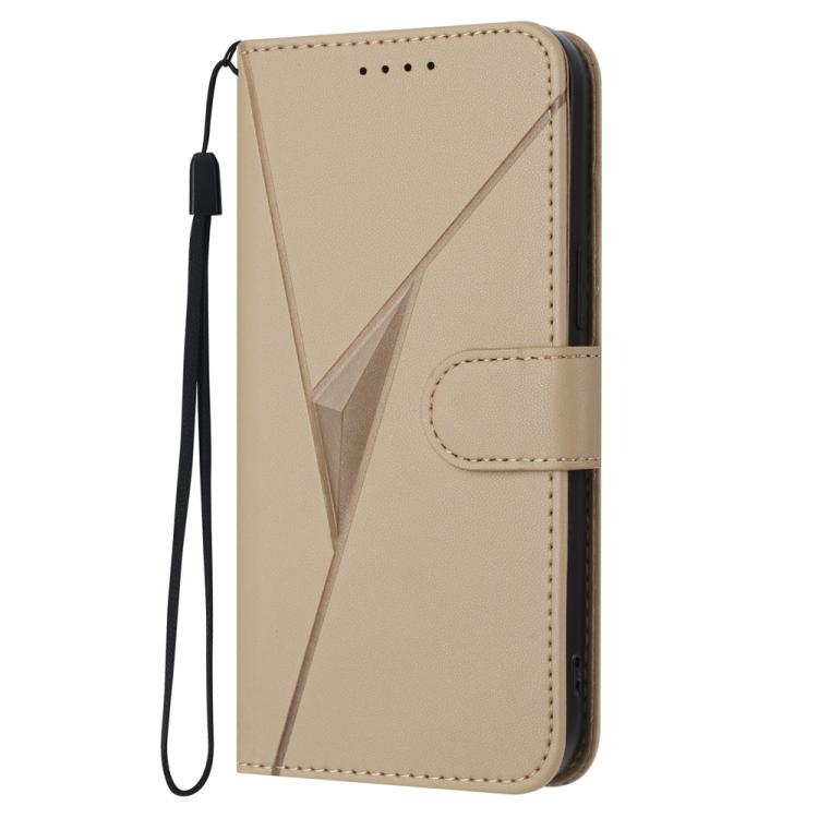 For Nothing Phone 3a Triangle Pattern Buckle Clasp Leather Phone Case